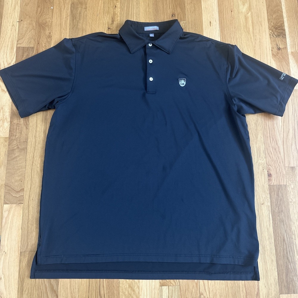 Peter Millar Solid Performance Jersey Polo Sean S… - image 1